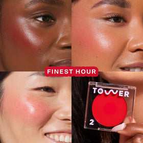 Tower 28 BeachPlease creamy texture close-up demonstrating dewy blendability