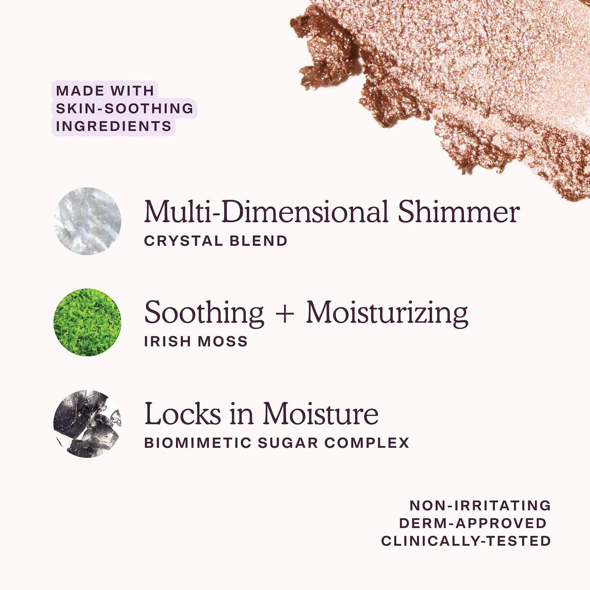 Tower 28 GoGo Chateau used as highlighter on cheekbone for targeted brightness