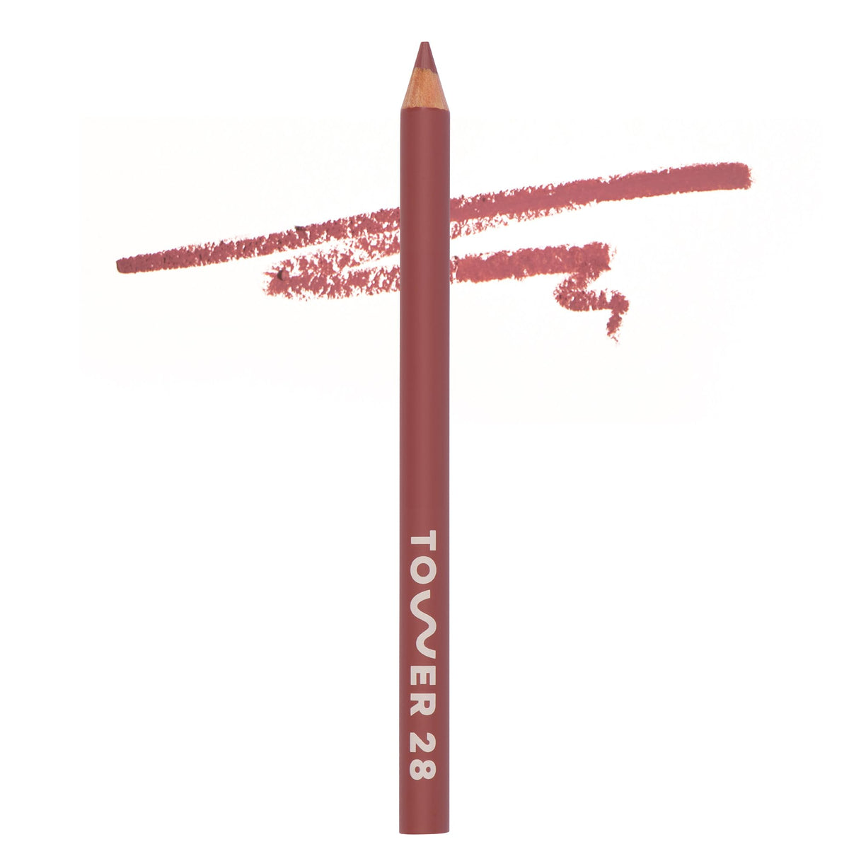 Tower 28 pencil front packaging showing shade and benefits