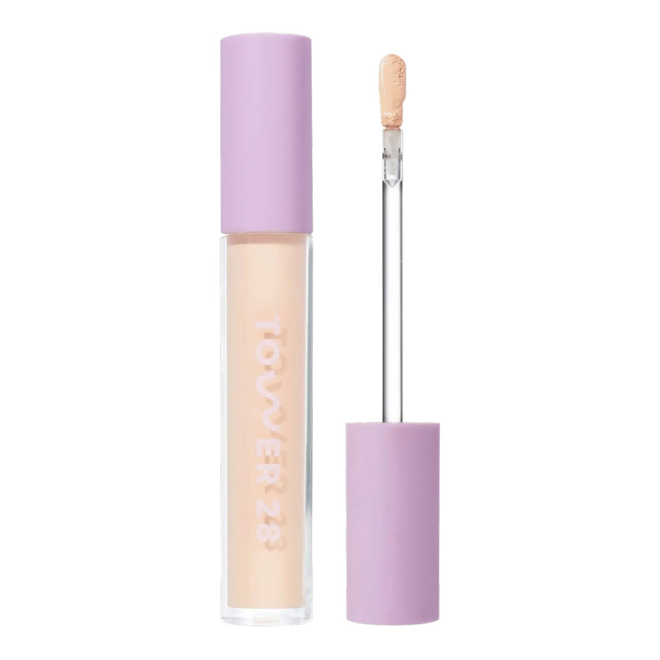 Tower 28 product front packaging showing shade 3.0 and applicator benefit
