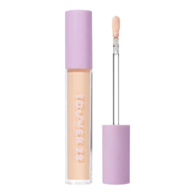 Tower 28 front packaging showing compact concealer tube, conveys clean benefit
