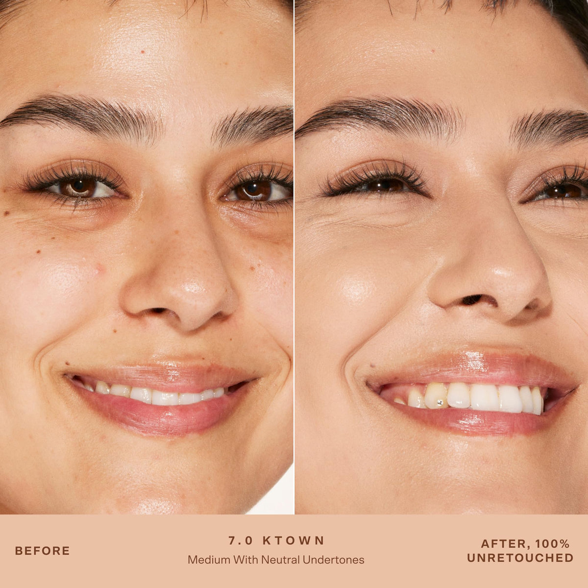 Tower 28 concealer swatch texture highlighting hydrating, blendable finish