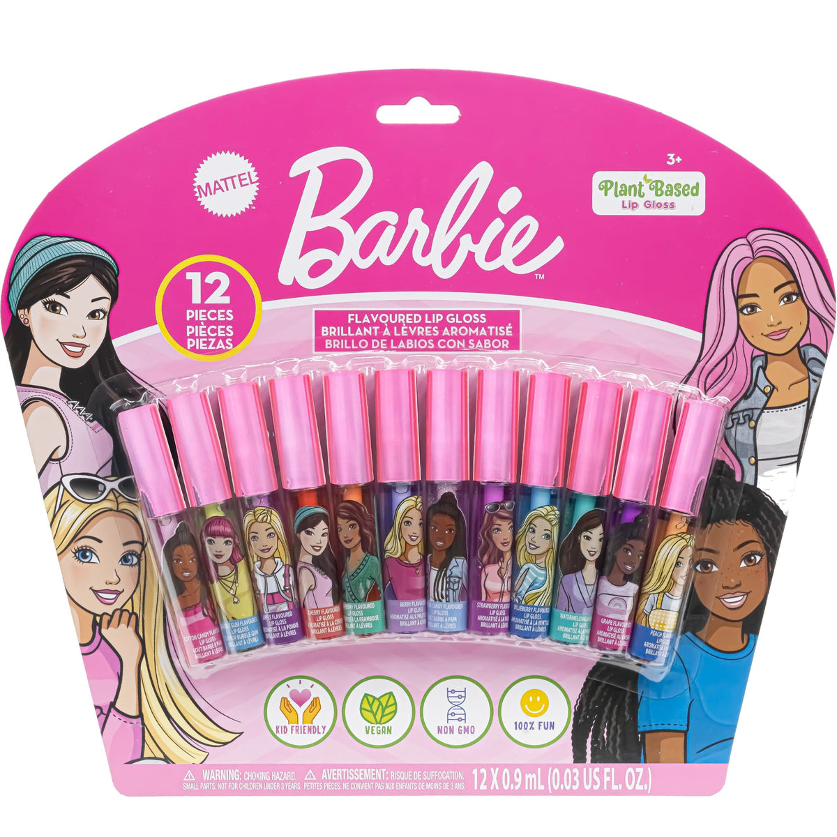 Townley Girl Barbie front packaging shows colorful set and gift appeal