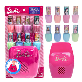 Townley Girl Barbie front packaging showing colorful, play-ready polish set and dryer