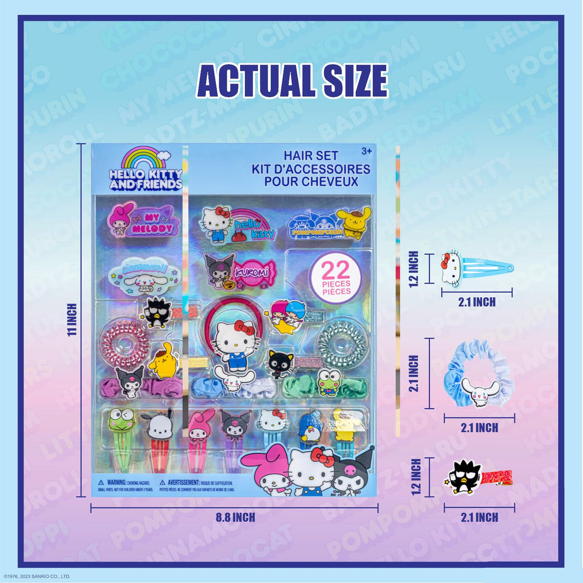 Townley Girl coiled hair ties texture demonstrating stretch and secure hold