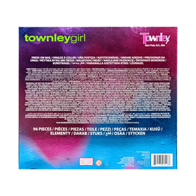 Townley Girl flatlay of full kit contents for gifting and party use
