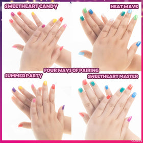 Townley Girl brush applying polish demonstrating easy control for small hands