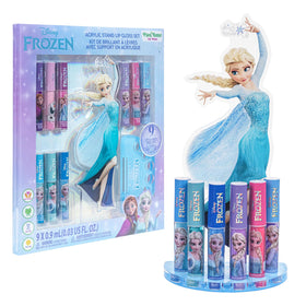 Townley Girl front packaging showing Elsa-themed gloss set and stand benefits