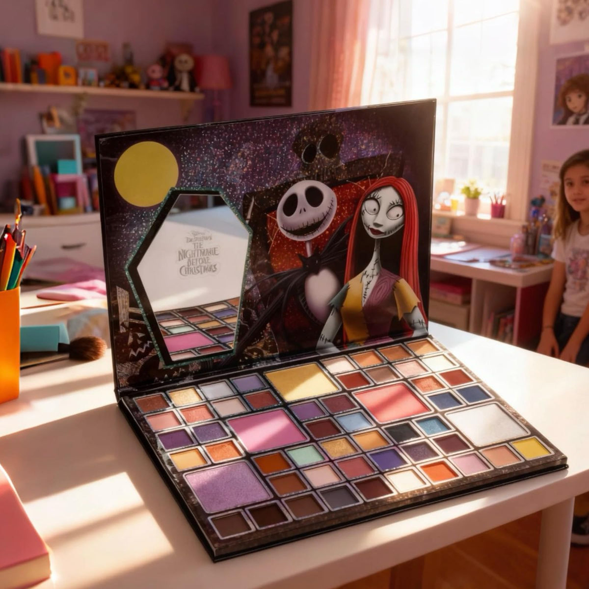 Townley Girl finished eye look using palette for dramatic effect