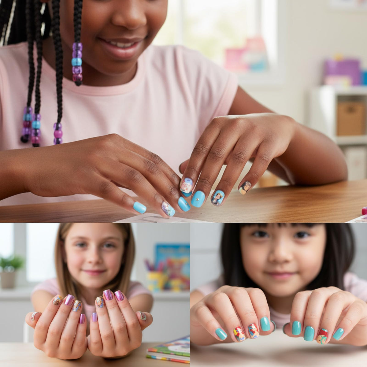Townley Girl included nail file and accessories for trimming and shaping