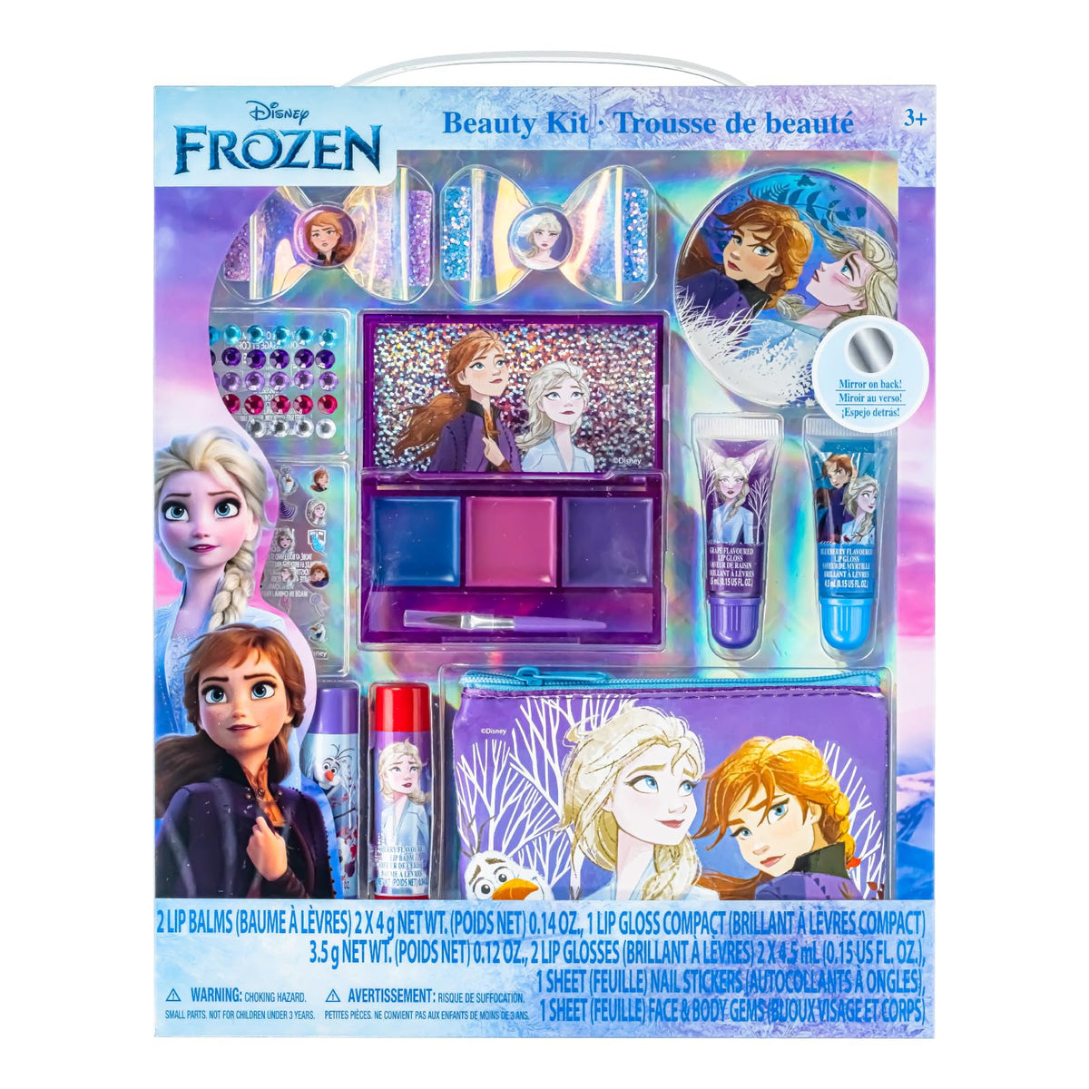 Townley Girl front packaging showing Frozen characters and kit benefits
