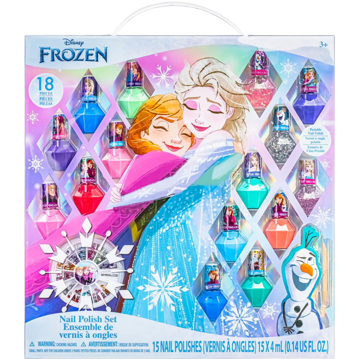 Townley Girl front packaging showing kit contents and Frozen theme for gift-ready fun