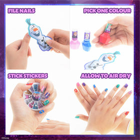 Townley Girl nail gem wheel close-up with gems for personalized sparkling accents