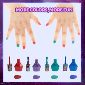 Townley Girl polish applied on a child’s hand demonstrating easy, quick-dry application