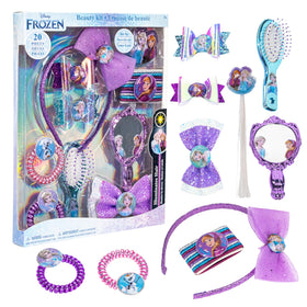 Townley Girl front packaging shows full Frozen 2 accessory kit and contents, ideal gift