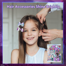 Townley Girl assortment of scrunchies and elastics displayed for easy styling options
