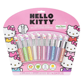 Townley Girl Hello Kitty front packaging showing colorful 10-piece set and playful branding