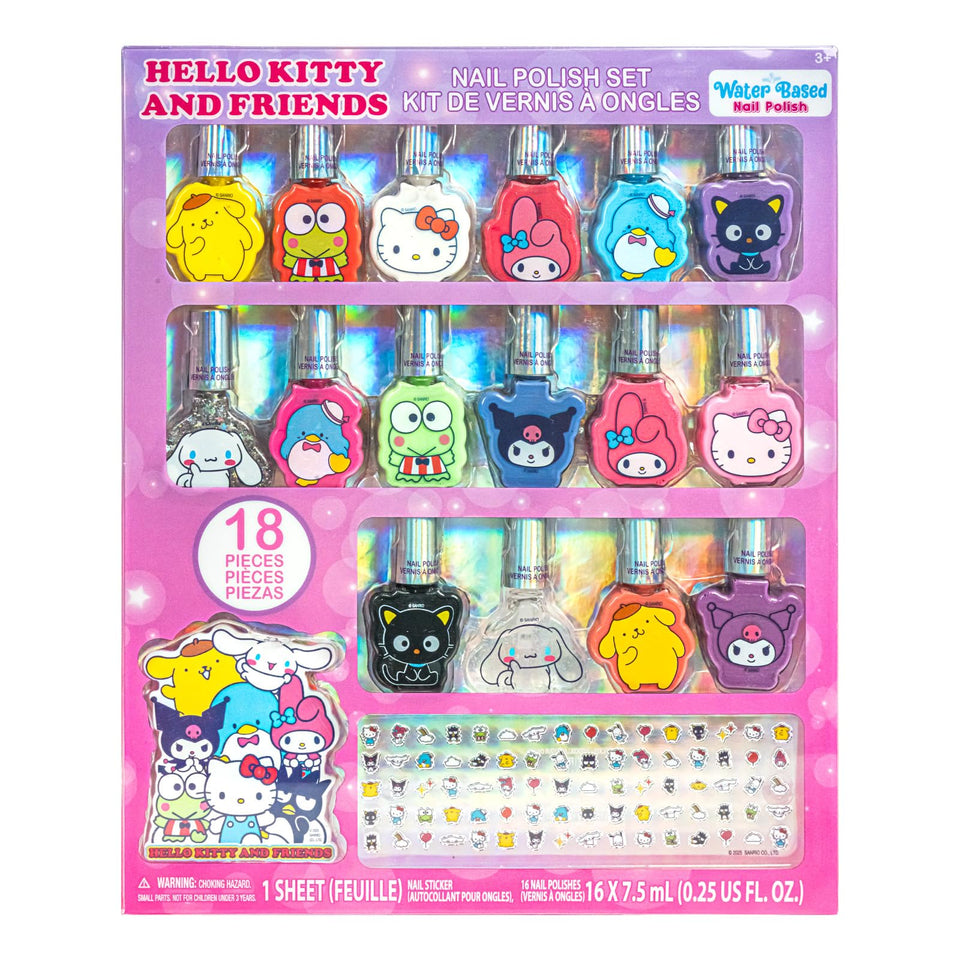 Townley Girl front packaging showing 16-color kit and Hello Kitty