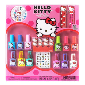 Townley Girl front packaging showing Hello Kitty kit, clear contents and bright colors