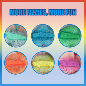 Townley Girl close-up of detailed Hot Wheels car mold highlighting texture