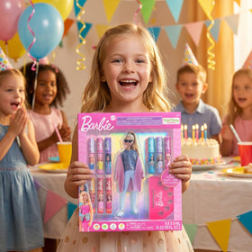 Townley Girl children playing dress-up with glosses showcasing playful creativity