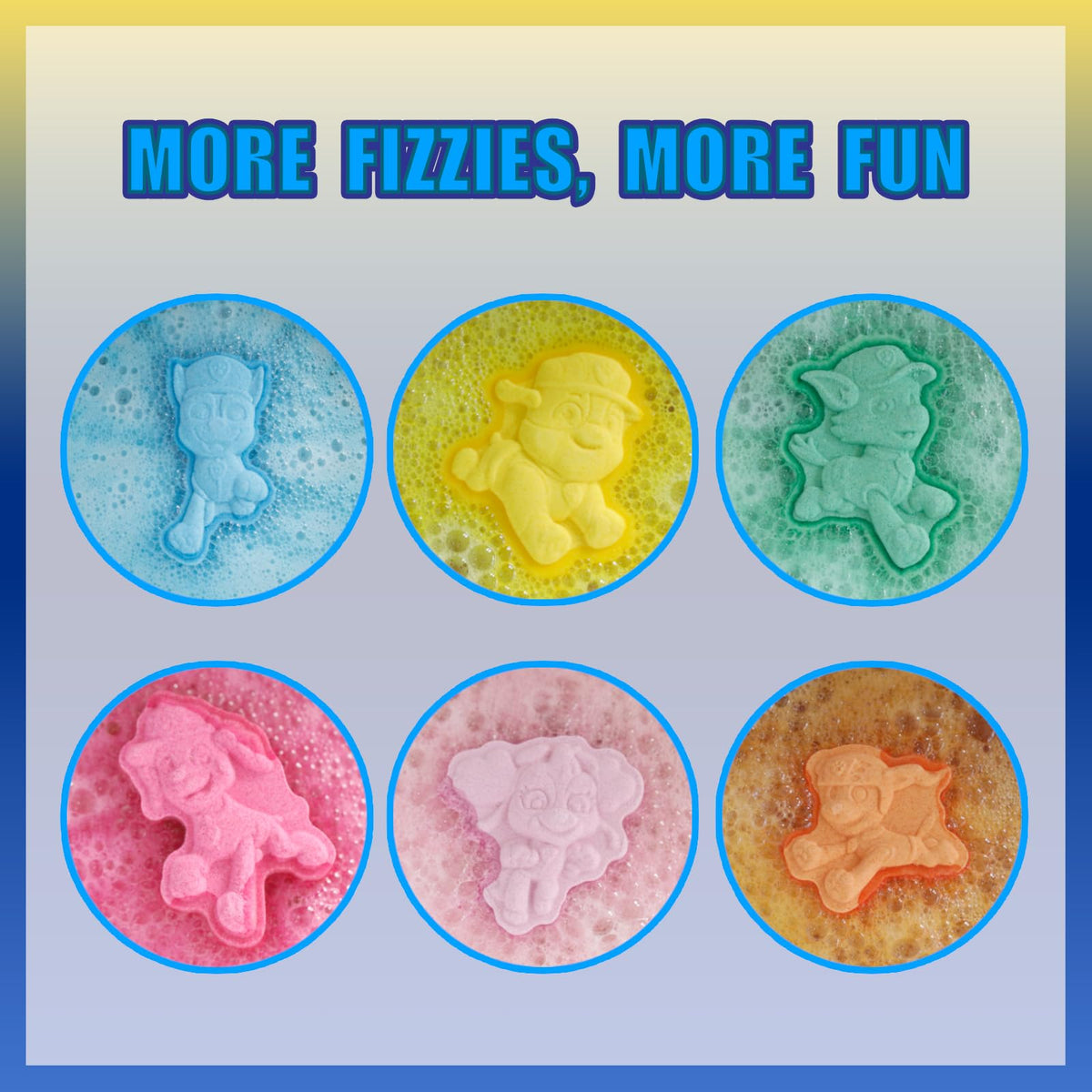 Townley Girl bath bomb fizzing in tub water, creating colorful bubbly fun