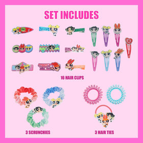 Townley Girl satin scrunchies close-up showing soft fabric and reduced hair creasing