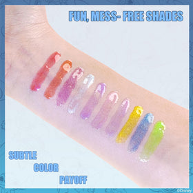 Townley Girl close-up of gloss texture highlighting smooth, glossy finish and hydration