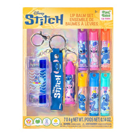 Townley Girl front packaging showing seven Stitch lip balms and bright artwork for collectibility