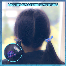 Townley Girl hair clips with soft backing for snag-free hair protection