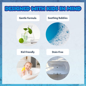 townley girl hand holding a stitch bath bomb before dropping, easy one-hand use