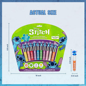 Townley Girl open lip gloss tube with applicator showing easy, supervised use