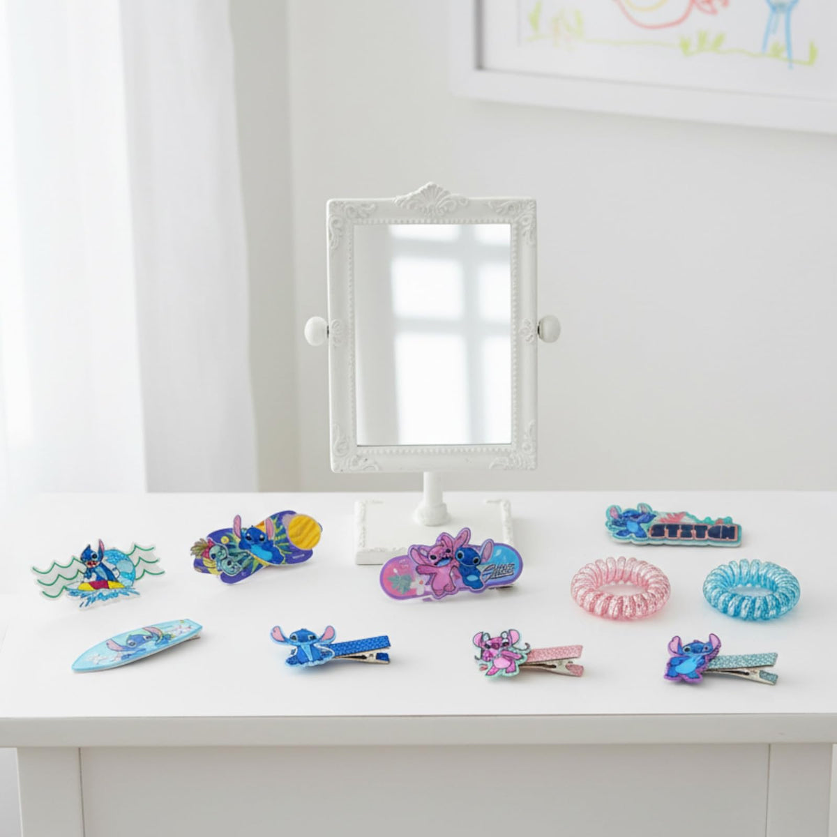 Townley Girl label and Stitch designs highlight character-themed fun