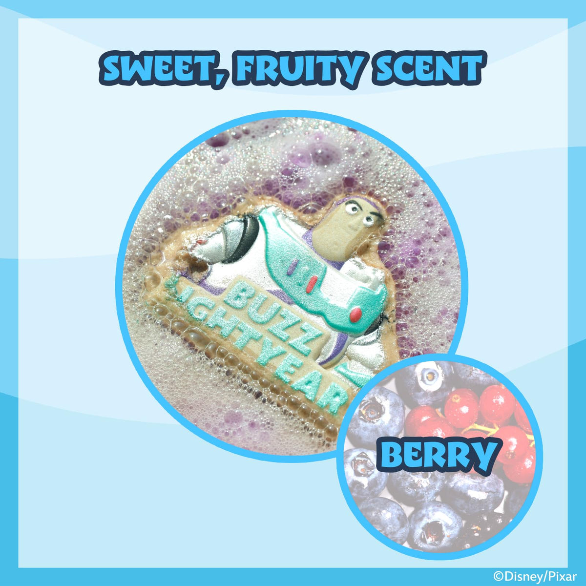 Townley Girl bath bomb surface texture close-up showing painted detail and finish