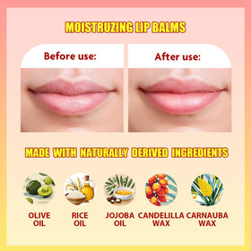 Townley Girl topper removed from tube revealing twist-up lip balm for easy application