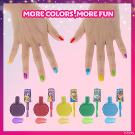 Townley Girl Belle glitter texture detail highlighting sparkly finish for playful nails