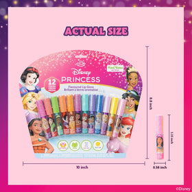 Townley Girl party favor display with glosses in goodie bags for birthdays