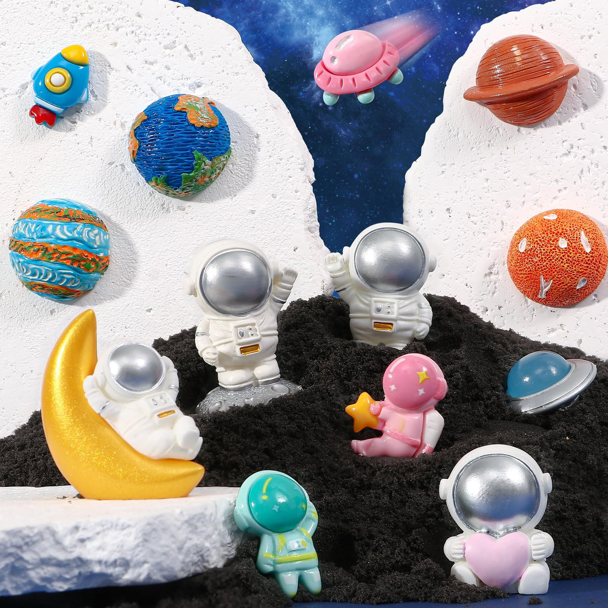 Toylink bath bomb next to coin to show size and scale for purchase decision