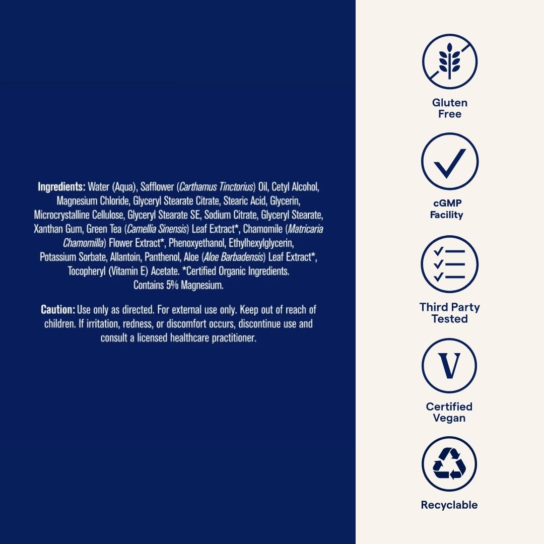 Trace Minerals ingredient label close-up showing third-party tested quality