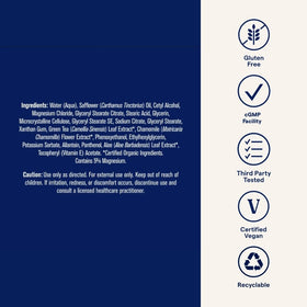 Trace Minerals ingredient label close-up showing third-party tested quality