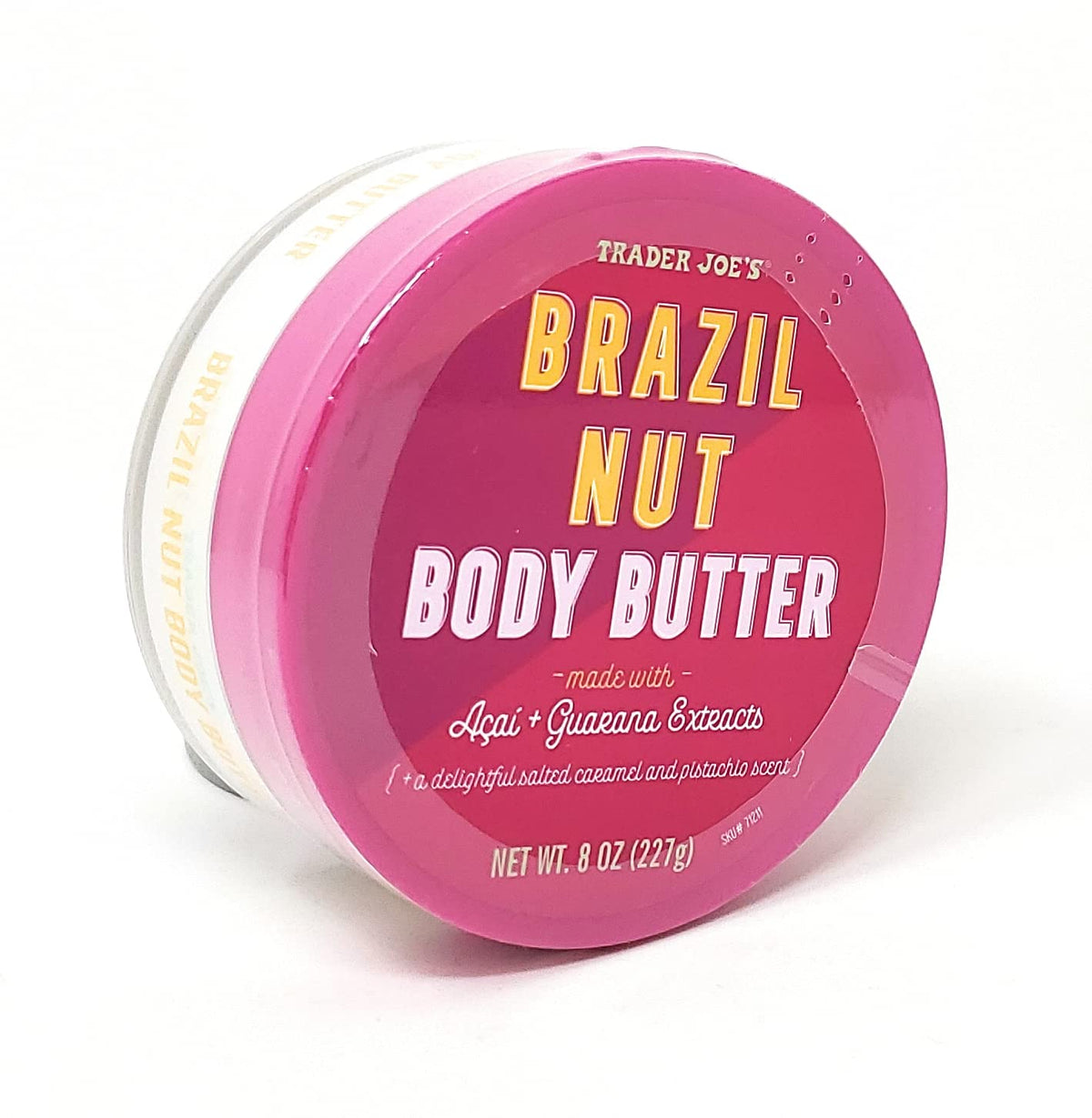 Trader Joe's front packaging showing jar and label, highlights rich hydration