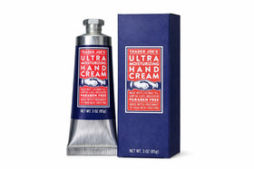 Trader Joe's hand cream front tube showing label and 3 oz size for easy identification and storage
