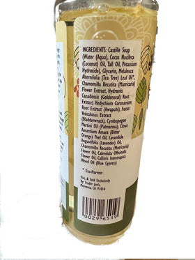Trader Joe's SPA Face Wash dispensed from pump in hand demonstrating texture and easy everyday use