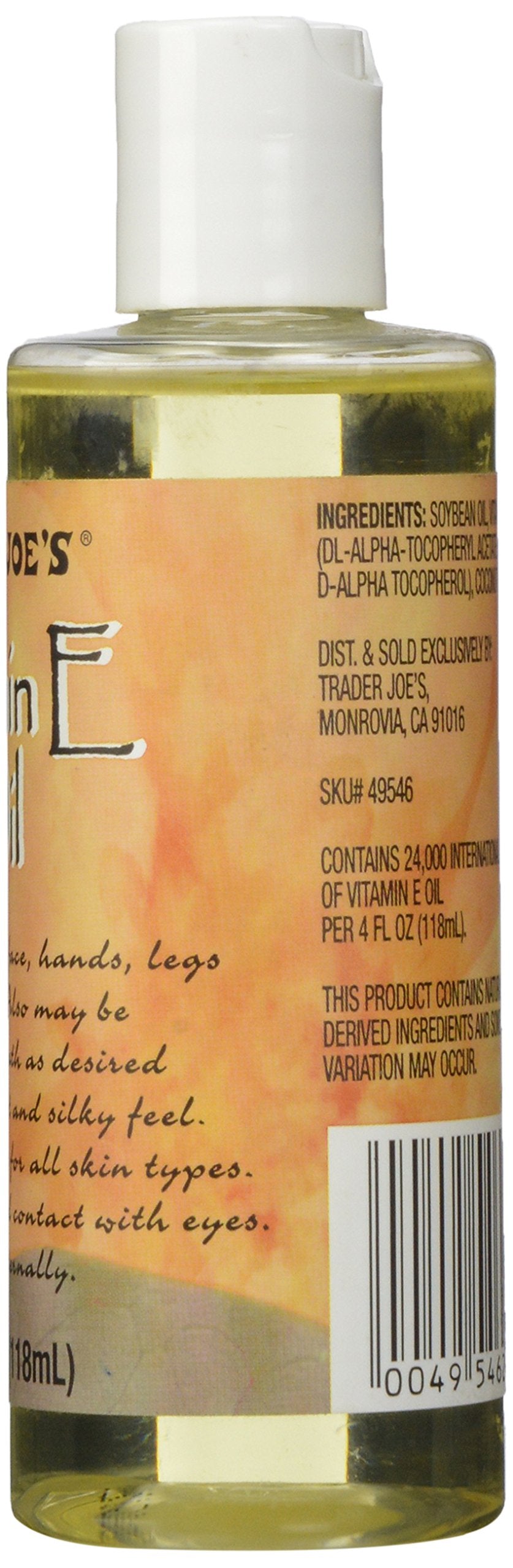 Trader Joe's oil close-up drop highlighting smooth texture and absorption