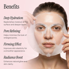 Trancend mask on model demonstrating overnight wear and comfortable fit
