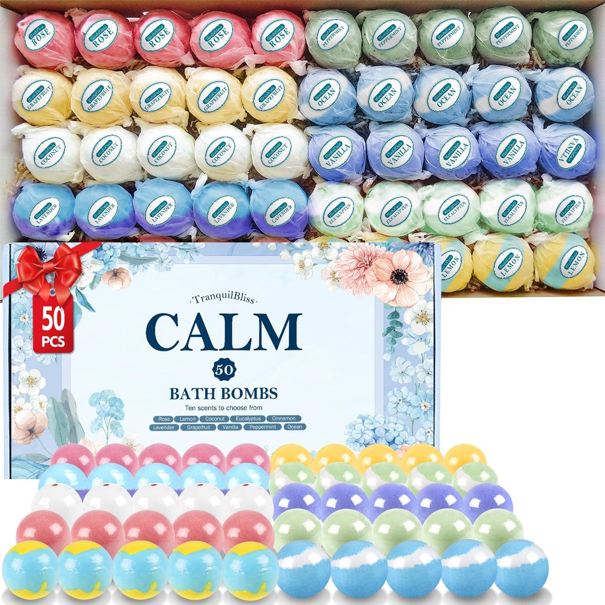 TranquilBliss front packaging boxed set, ready-to-gift for easy presentation