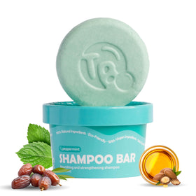 Tree Bottle front packaging showing bar and peppermint scent benefit