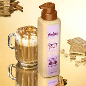 Tree Hut lotion texture close-up highlighting lightweight, non-greasy feel
