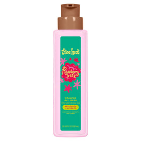 Tree Hut front packaging showing raspberry fizz bottle and vibrant label for quick recognition and appeal