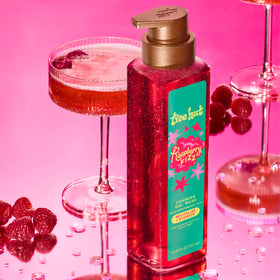 Tree Hut ingredient oils display of avocado kiwi orange oils highlighting moisturizing benefits